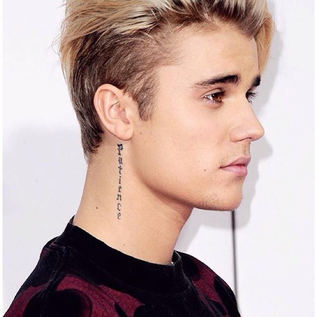 Após noitada ostentação em mansão, Justin Bieber exibe nova tatuagem no  pescoço - Fotos - R7 Pop