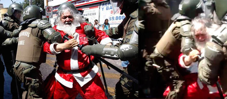 Comunista!': shopping põe segurança para Papai Noel do PT em