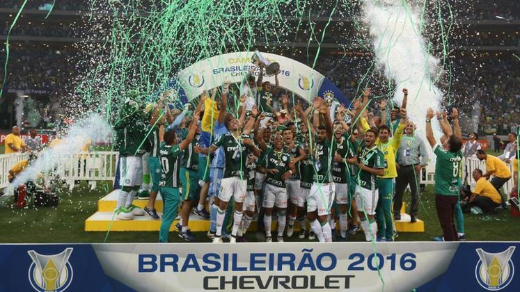 2016 - Campeão do Brasileirão: Palmeiras