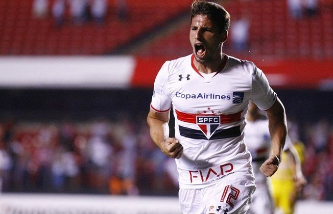 2016 - Jonathan Calleri, do São Paulo, foi o artilheiro da Libertadores, com nove gols