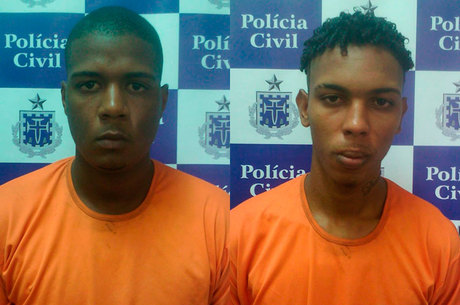 Genilson Santos da Silva e Marcos Cerqueira Gomes, de 21 anos, foram apresentados à imprensa, nesta segunda-feira (25)