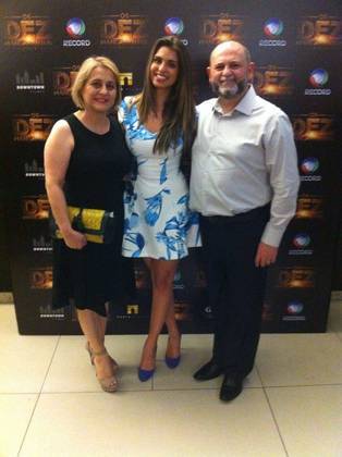 A atriz veio à Capital gaúcha para divulgar Os Dez Mandamentos - O Filme.