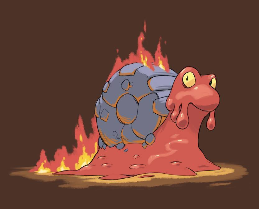 Pokemon Planta carnivora lava