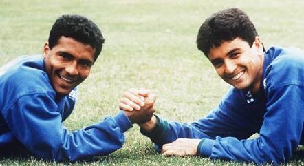 Romário e Bebeto trocaram farpas
