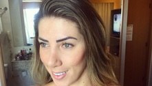 Tati Minerato mostra ferimentos provocados por fantasia
