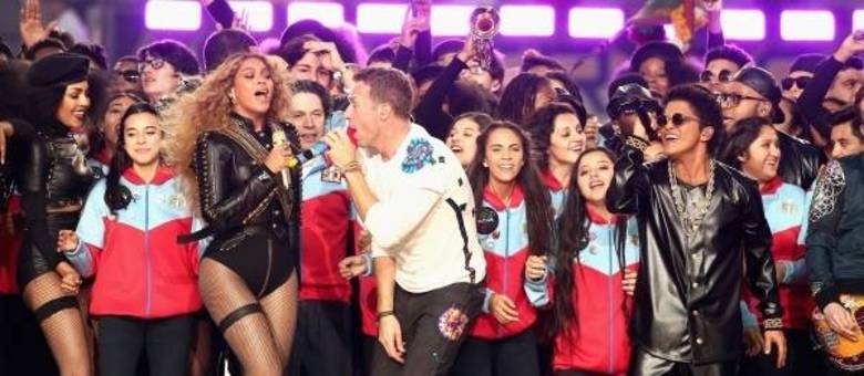 Beyoncé ofuscou o Coldplay e Bruno Mars Beyoncé ofuscou o Coldplay e Bruno Mars