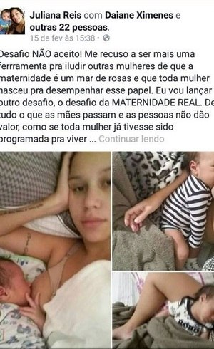 No Desafio Da Maternidade Mulher Fala Sobre As Dificuldades De Ser Mae E E Bloqueada Pelo Facebook R7 Meu Estilo R7 R7 Meu Estilo