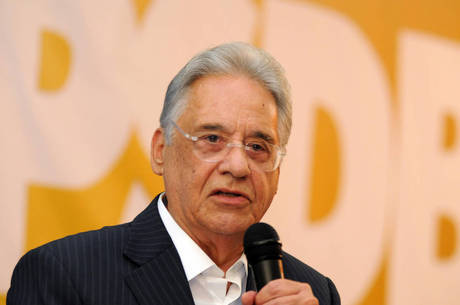 O ex-presidente Fernando Henrique Cardoso O ex-presidente Fernando Henrique Cardoso
