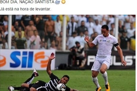 Perfil oficial do Santos tira onda com o Corinthians no Facebook - Esportes  - R7 Futebol