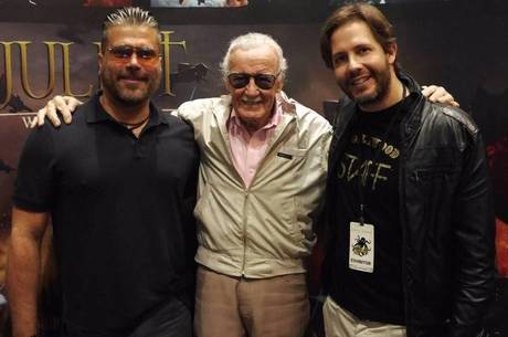 Frederico Lapenda, Stan Lee e Terry Dougas