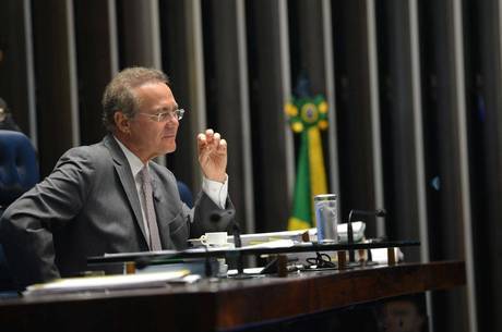 O presidente do Senado, Renan Calheiros O presidente do Senado, Renan Calheiros