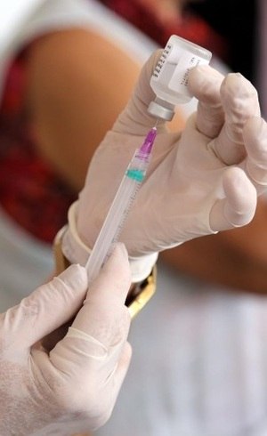 A vacina previne o influenza