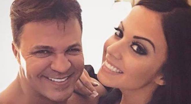 Eduardo Costa e Victória foram noivos Eduardo Costa e Victória foram noivos