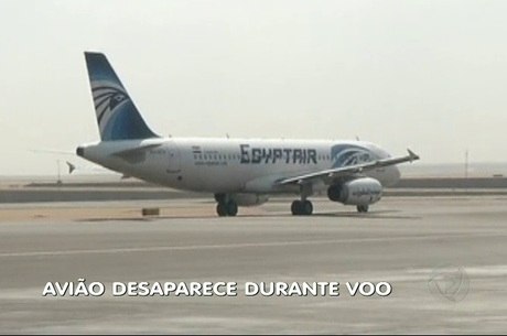Avião saiu de Paris com 66 pessoas a bordo e ia para o Cairo