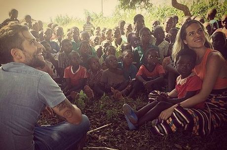 Casal esteve no Malawi em março deste ano