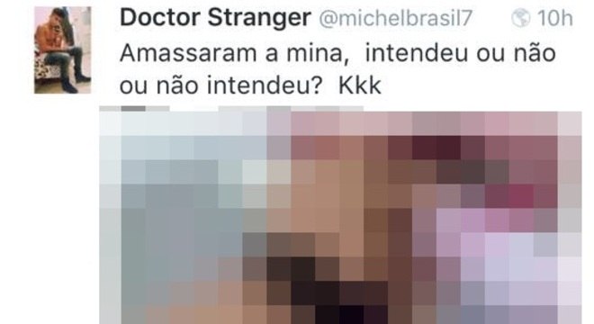 Criminosos divulgaram crime em rede social nesta quarta-feira (25)