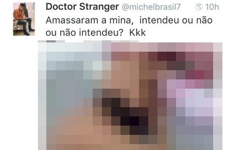 Criminosos divulgaram vídeos nas redes sociais