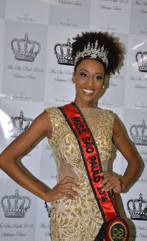 A Miss São Paulo, Sabrina de Paiva A Miss São Paulo, Sabrina de Paiva
