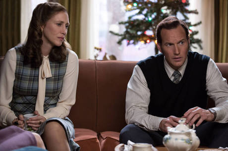 Vera Farmiga e Patrick Wilson, protagonistas do terror
