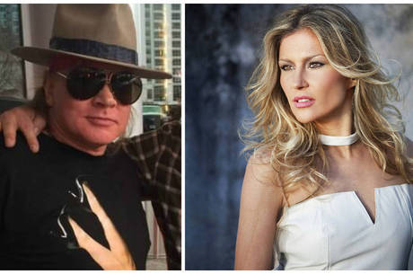Axl Rose e Ellen Jabour: namoro durou dois anos Axl Rose e Ellen Jabour: namoro durou dois anos