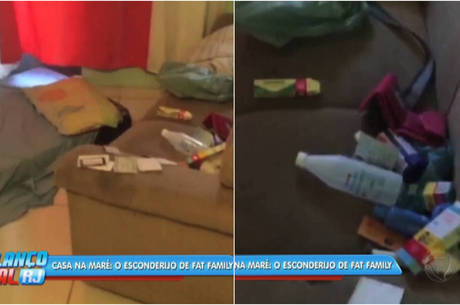 Segundo policiais, casa encontrada na comunidade com medicamentos e material para curativo é esconderijo de Fat Family Segundo policiais, casa encontrada na comunidade com medicamentos e material para curativo é esconderijo de Fat Family