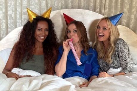 Mel B, Geri Halliwell, Emma Bunton são as "novas" Spice Girls