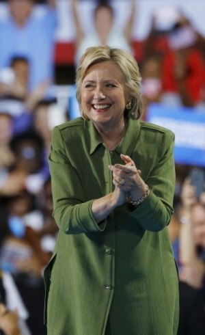 Hillary fez história ao ser a primeira mulher a ser escolhida candidata presidencial por um dos grandes partidos