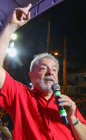 Lula disse que sua história de vida mostra que não será fácil derrotá-lo