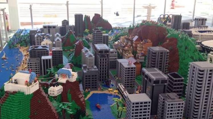 Cidade das Artes - Programação - Maquete de LEGO® do Rio de