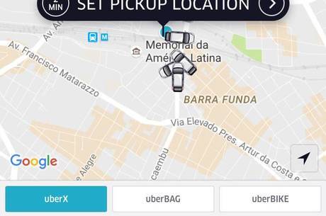 Uber opera com redução de 15% das tarifas em São Paulo Uber opera com redução de 15% das tarifas em São Paulo