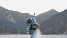 Coreia do Norte lança míssil balístico de submarino
