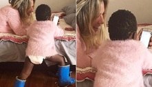 Giovanna Ewbank se diverte com a filha e faz declaração: "Amor verdadeiro"