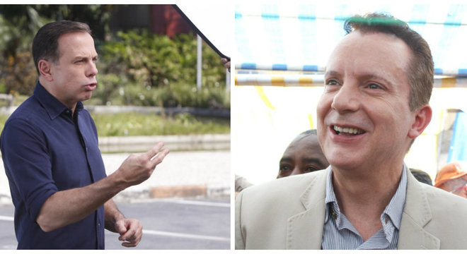 João Doria (PSDB) e Celso Russomanno (PRB): candidatos à Prefeitura de São Paulo