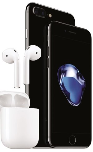 iPhone 7, iPhone 7 Plus e os fones AirPods