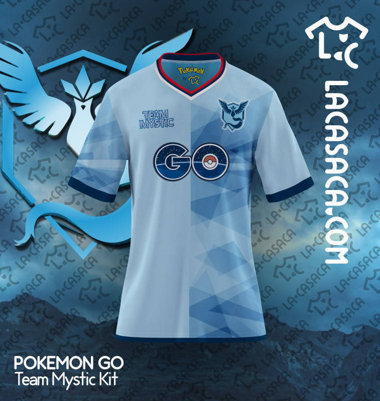 Mascot Pokemon futebolista clube de futebol disfarce