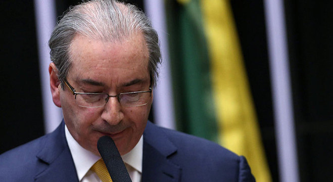 Eleito presidente da Câmara em fevereiro de 2015, Eduardo Cunha (PMDB) teve mandato cassado