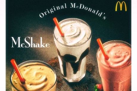 Bob's perde milk-shake de Ovomaltine para o McDonald's