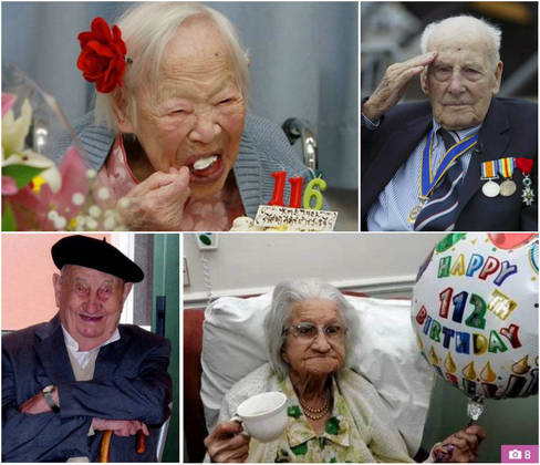 O segredo da longevidade, segundo este homem de 107 anos, é beber