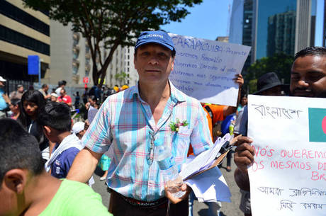 Roque Patussi é coordenador do Cami e organizador da marcha