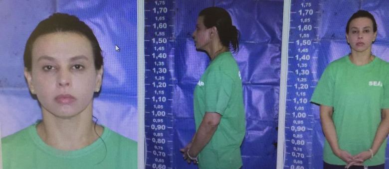 Presa desde terça (6), Adriana Ancelmo foi fotografada com a camiseta verde da Seap com os cabelos presos
