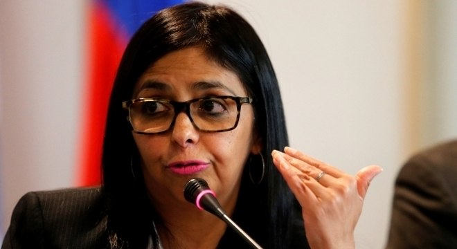 Delcy Rodriguez, ministra das Relações Exteriores da Venezuela