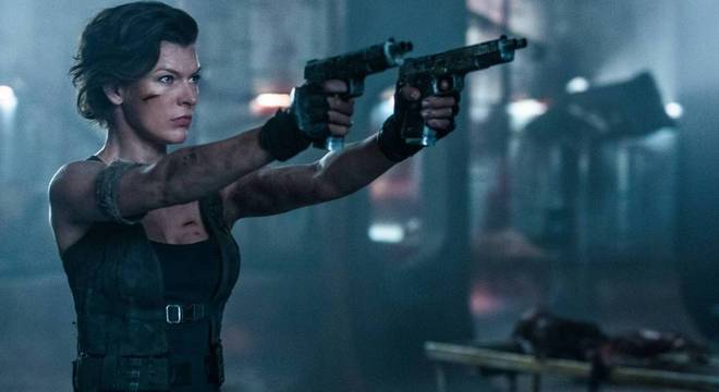 Milla Jovovich é a protagonista de Resident Evil 6: O Capítulo Final
