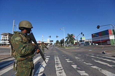 Exército está nas ruas do Estado para reforçar a segurança