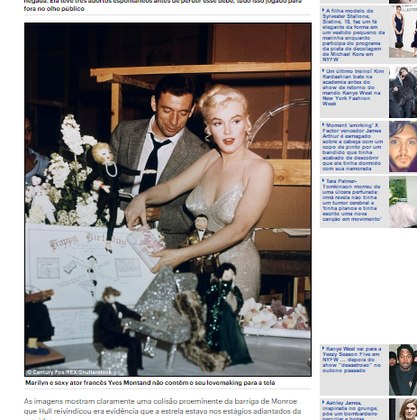 Fotos raras e lindas mostram a gravidez secreta de Marilyn Monroe