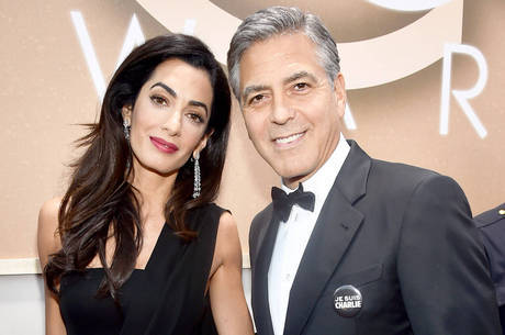 George Clooney e Amal Alamuddin esperam gêmeos George Clooney e Amal Alamuddin esperam gêmeos