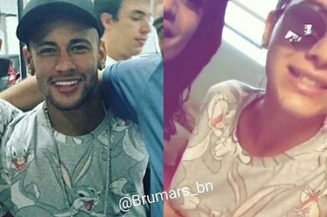 Bruna Marquezine usa camiseta de Neymar