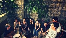 Recém-separado de Dani Calabresa, Marcelo Adnet curte com amigos 