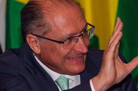 O governador Geraldo Alckmin