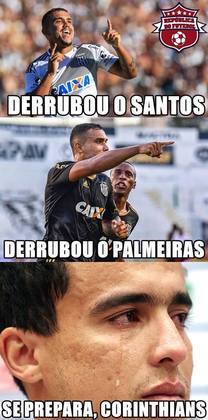 Eliminação do Corinthians gera enxurrada de memes nas redes