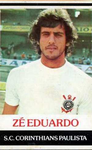 Zé Eduardo foi campeão paulista pelo Corinthians em 1977
